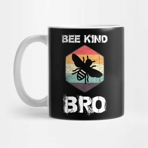 Bee Kind, Bro | Vintage 70's Style by jpmariano